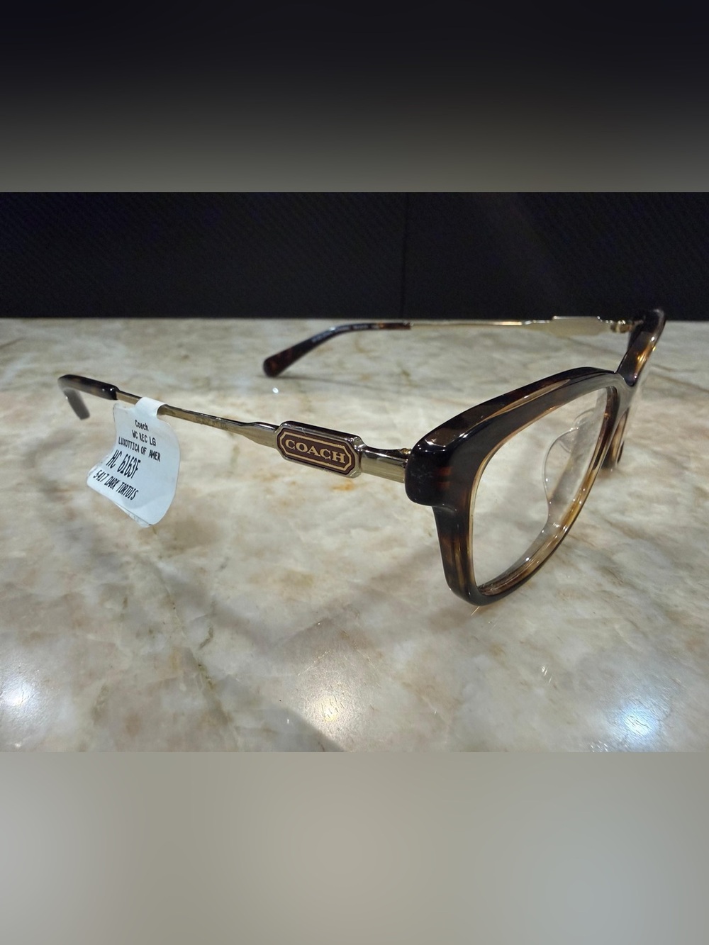 Coach Eyeglasses Women's HC6163F 5120 Dark Tortoise 54-17-140mm
